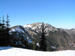 No Snow on Hurricane Hill