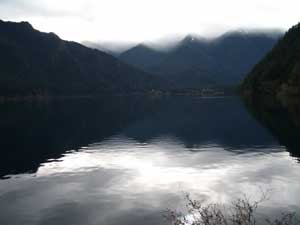 Soft Clouds at Lake Crescent