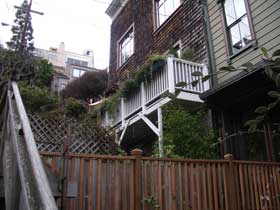 Filbert Street Climb to Coit Tower